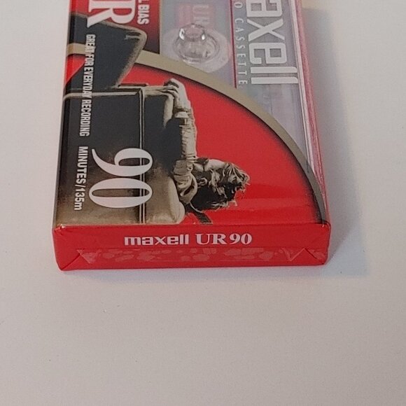 MAXELL Audio Cassette 90 minutes record time BLANK CASSETTE TAPE - Picture 3 of 8
